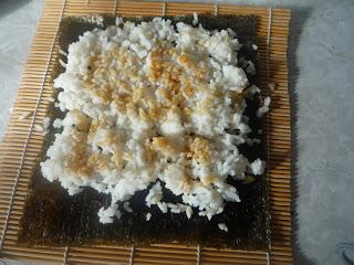 Tarta Maki Zushi, Paso a paso