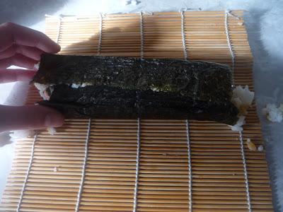 Tarta Maki Zushi, Paso a paso