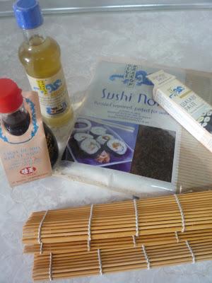 Tarta Maki Zushi, Paso a paso