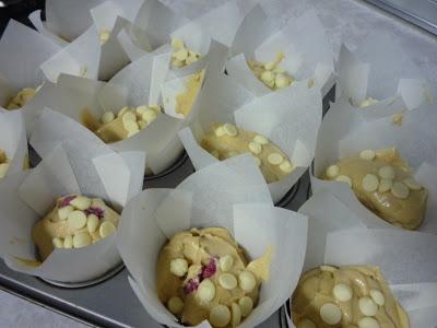 MUFFINS de arandanos, limón y chocolate con toque al ron... ¿será telepatía?