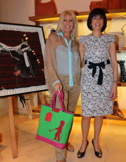 Elegancia y estilo despues de los 40: Andrea Frigerio, Mariana Arias, Karina Rabolini, Flavia Palmiero