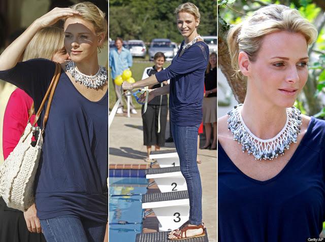 Charlene de Monaco, cada dia con mas estilo