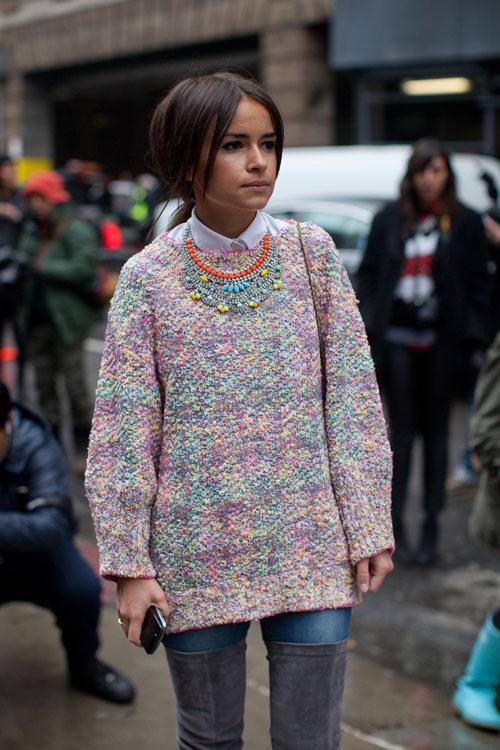 Street Style: Lo mejor de la  NYFW Parte V.