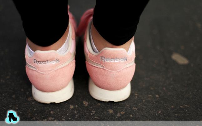 reebok rosa pastel