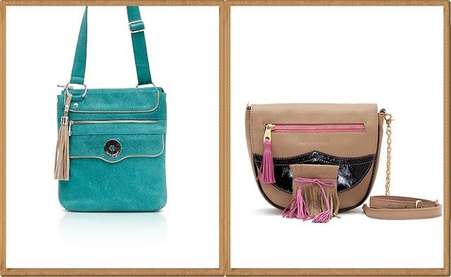 Bolsos y accesorios de máxima moda y colores divinos