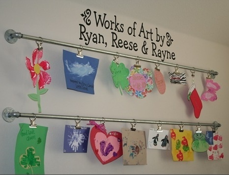 Decora con el arte de tus hijos