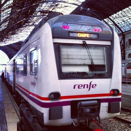 Estación de Francia rumbo Priorat