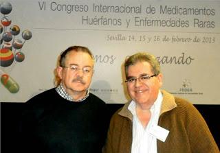 Mi paso por el VI Congreso de Enfermedades Raras y Medicamentos Huérfanos en Sevilla. (14 al 16 febrero 2013)