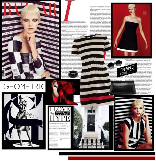 Geométrico Blanco y Negro*Tendencia Spring Summer 2013