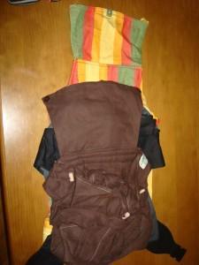 Comparando meis tamaños cuerpo capuchas desplegadas comparativa meitais lana hop tye lennylamb fulares portabebes