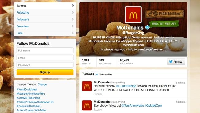 Hackean twitter de Burger King