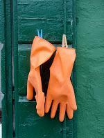 Los guantes de goma siempre al rescate de nuestras manos