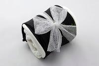 Bailarinas Enrolladas presentadas con bolsita y lazo Bailarinas Enrolladas presentadas con bolsita y lazo