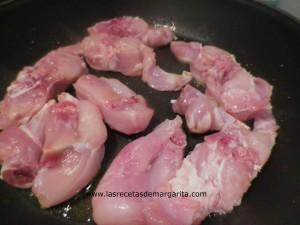 conejo 1y Conejo con cebolla al romero