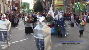 Carnaval Antroxu Oviedo 2013: Video y fotos