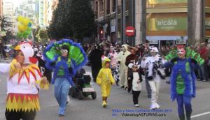 Carnaval Antroxu Oviedo 2013: Video y fotos