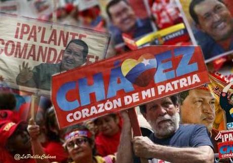 ¡Volvió el Comandante Chávez! ¡Oligarcas, temblad!