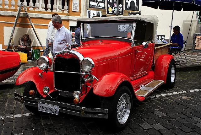 Coches clásicos, Feira do Largo da Ordem, Curitiba