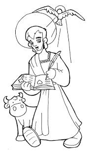 LOS CUATRO EVANGELISTAS: SAN MATEO, SAN MARCOS, SAN LUCAS Y SAN JUAN