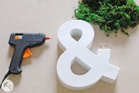 DIY #85. Letras de musgo/Moss letters a-kiss-of-colour-diy-letras-decoradas-con-musgo-moss-letters-01