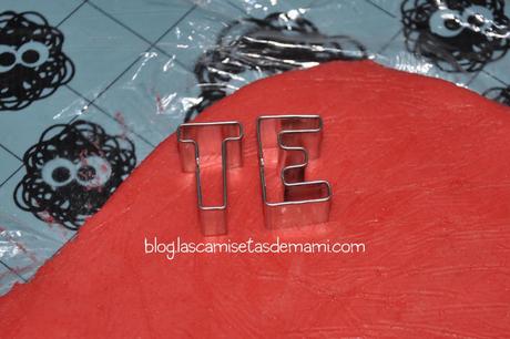 Mensaje en una galleta galletas letras 6