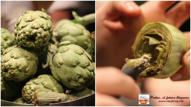 Las alcachofas de José Andrés. Receta