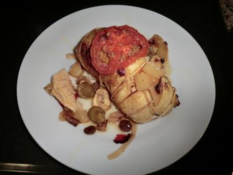 ROLLITOS DE POLLO RELLENOS AL HORNO.