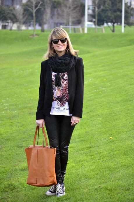 Outfit Low Cost: Blazer and Converse Outfit Low Cost: Blazer and Converse