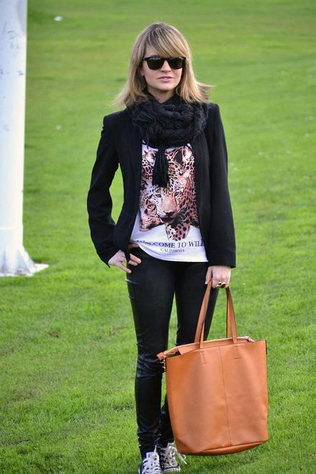 Outfit Low Cost: Blazer and Converse Outfit Low Cost: Blazer and Converse