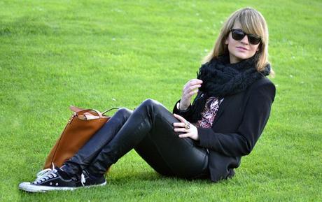 Outfit Low Cost: Blazer and Converse Outfit Low Cost: Blazer and Converse