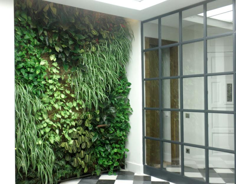 Jardín vertical de interior