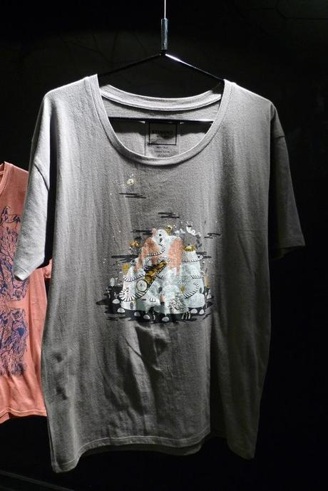 Camisetas ilustradas efímeras: To Die is To Live Forever Caroline Selmes