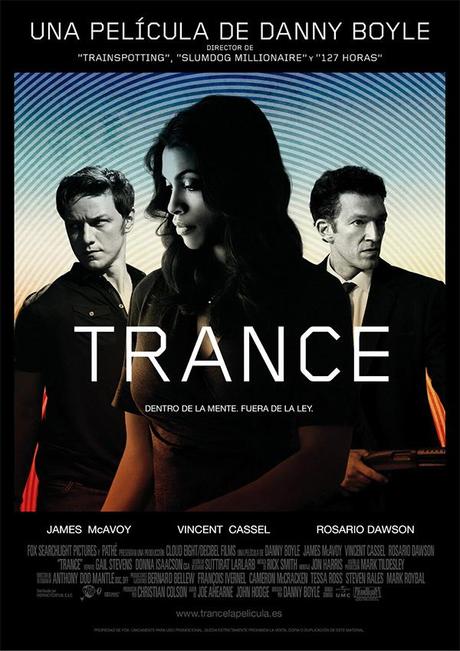 Póster y fecha de estreno de “Trance”, lo nuevo de Danny Boyle