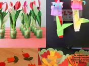 Comunión: Tutoriales Ideas tulipanes