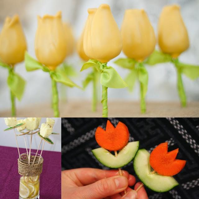 Recetas con forma de tulipán