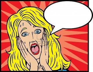 Un menú improvisado.