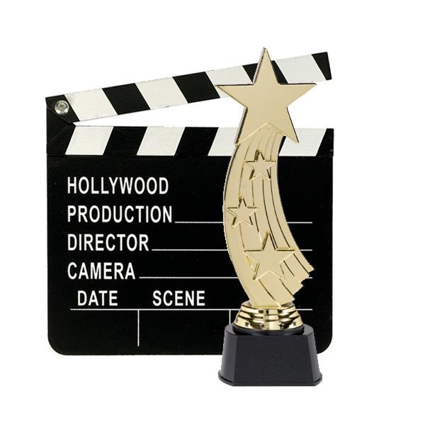 un centro temático para una fiesta cine