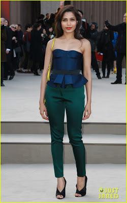 Los looks de las celebrities en el front row de Burberry