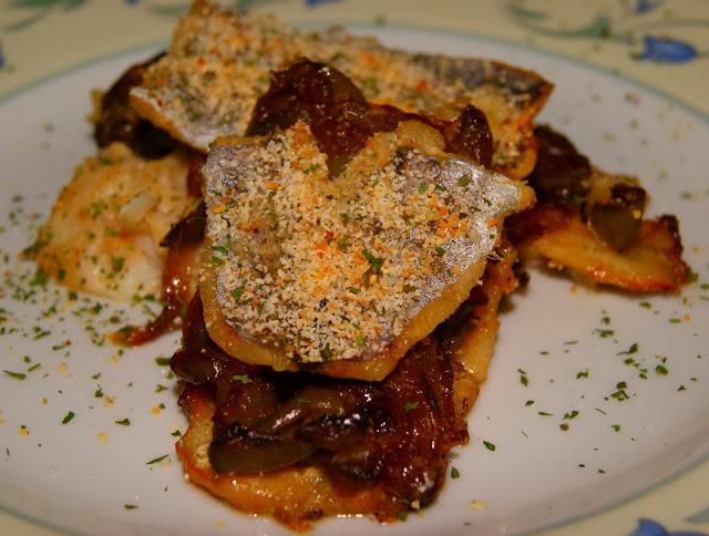 Lirios rellenos a la provenzal