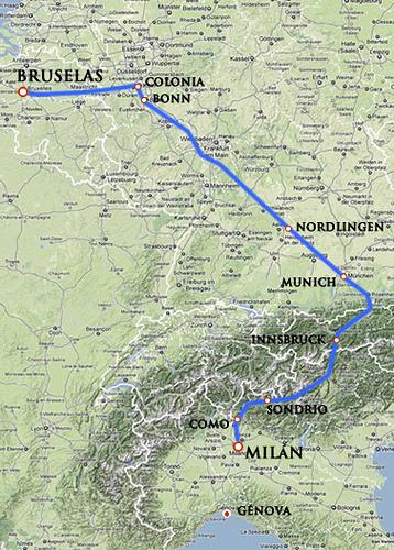 mapa-camino-español-por-nordlingen-cardenal-infante