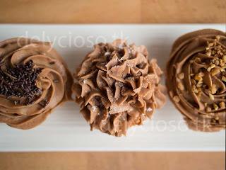 Cupcake de Vainilla con Nutella