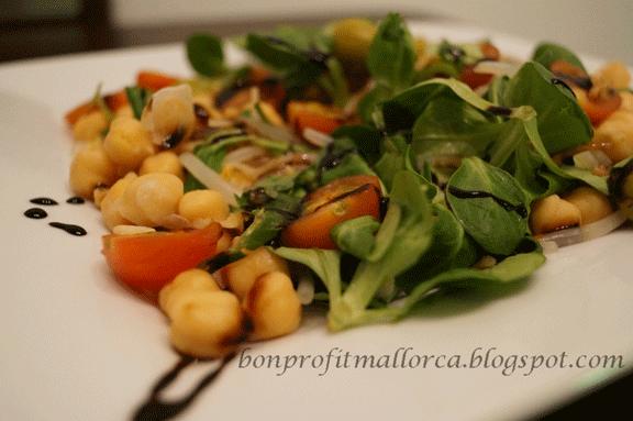 Ensalada de garbanzos