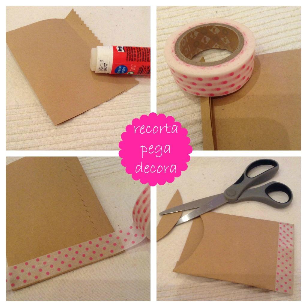 como hacer sobres regalo - how to do gift envelopes