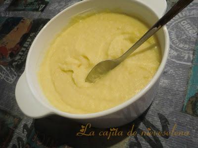 Puré de mantequilla con manzana