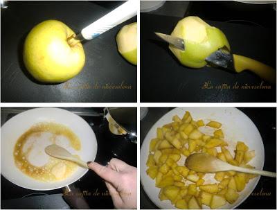 Puré de mantequilla con manzana