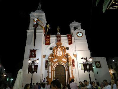 Peregrinación a la Iglesia Parroquial de Almonte con motivo del Año Jubilar