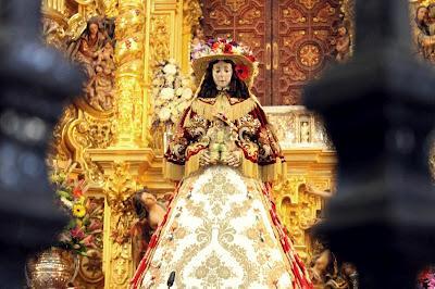 Peregrinación a la Iglesia Parroquial de Almonte con motivo del Año Jubilar