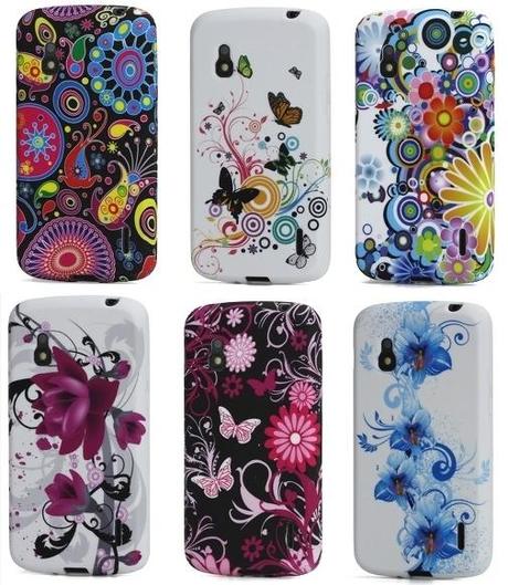 Fundas con flores para Lg Nexus 4