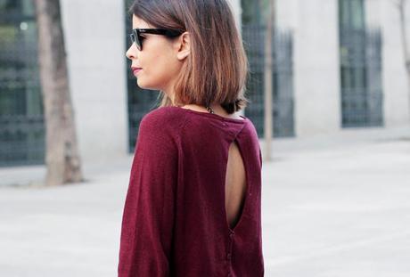 Open Back Sweater