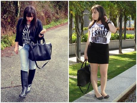 1 camiseta - 5 looks 1 camiseta - 5 looks